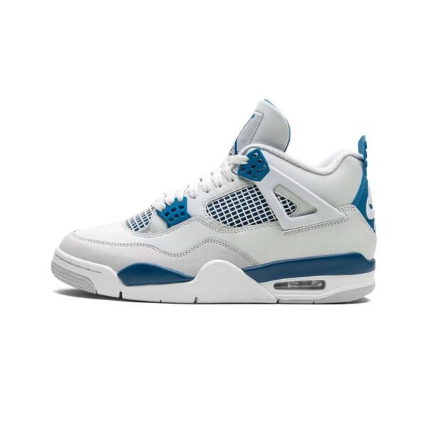 Air Jordan 4 Retro Military Blue Off White
