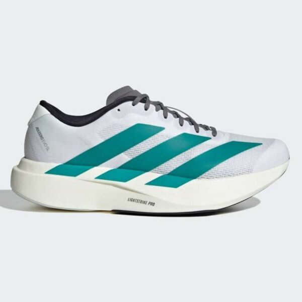 Adidas Adizero Evo SL Cloud White & Pure Teal
