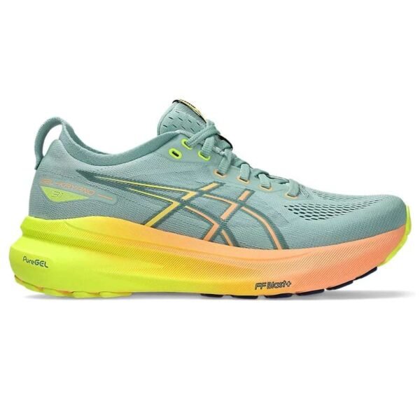 ASICS Gel-Kayano 31 Paris Light Celadon & Safety Yellow