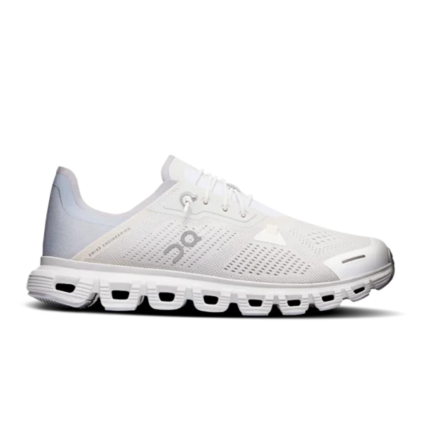 On Cloud 6 Coast White Glacier