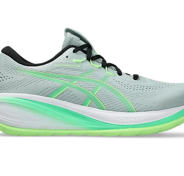 Asics Gel-Cumulus 28 COLD MOSS & VITAL GREEN