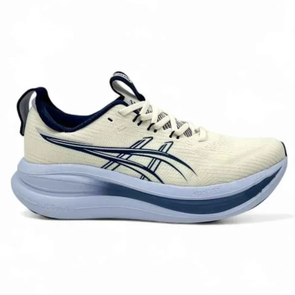 Asics Gel-Nimbus 28 White & Arctic Blue