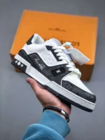 Louis Vuitton #54 Signature Black White Trainer