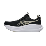 ASICS  GEL-NIMBUS 28 Black & Feather Grey EXTRA WIDE - Image 5