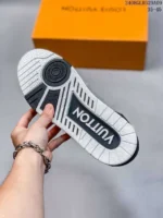 Louis Vuitton Signature Black Gray Trainer - Image 3