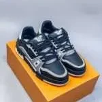 Louis Vuitton Signature Black Gray Trainer - Image 5