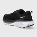 HOKA Bondi 8 Black & White - Image 4