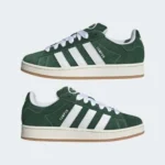 Adidas Campus 00s Dark Green Cloud White - Image 6
