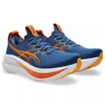 Asics Gel Nimbus 28 Twilight Blue & Anzu - Image 2