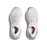 HOKA Bondi 9 Cosmic Grey & White - Image 5