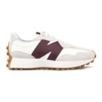 New Balance 327 White Dark Red - Image 4