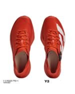 Adidas Y-3 Adios Pro 4 Orange & White - Image 2