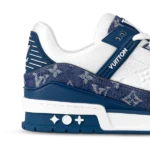 Louis Vuitton Blue White Trainer - Image 8