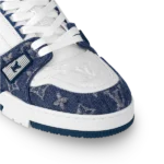 Louis Vuitton Blue White Trainer - Image 2
