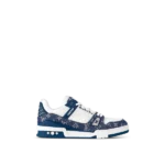 Louis Vuitton Blue White Trainer - Image 4