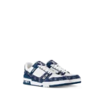 Louis Vuitton Blue White Trainer - Image 7