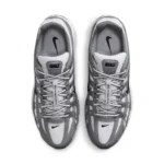 Nike P-6000 White Metallic Cool Grey - Image 3
